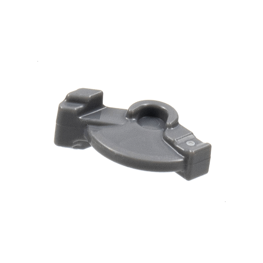 Dark Bluish Gray Projectile Launcher Part, Trigger for Bazooka, Mini Blaster / Shooter
