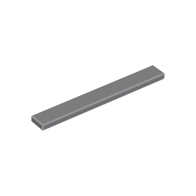 Dark Bluish Gray Tile 1 x 8