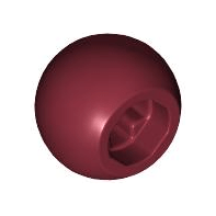 Dark Red Technic Ball Joint