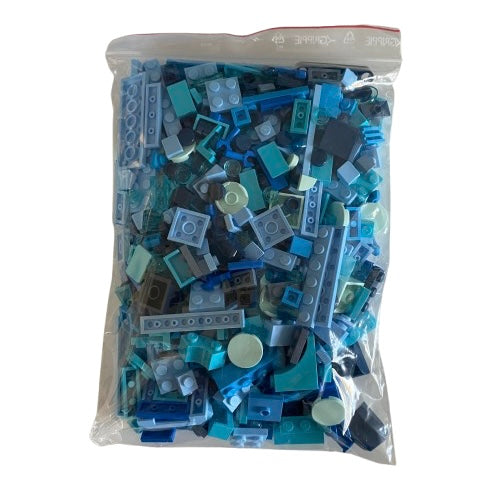 LEGO i lösvikt | 200 gram | Blå mix