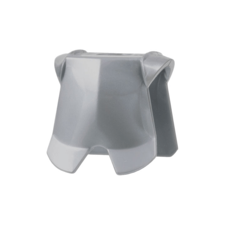 Flat Silver Minifigure Armor Breastplate with Leg Protection