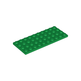 Green Plate 4 x 10