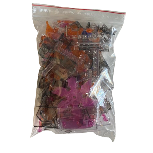 LEGO i lösvikt | 200 gram | Transparent mix