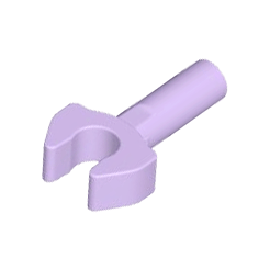 Lavender Bar 1L with Clip Mechanical Claw - Cut Edges and Hole on Side