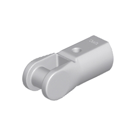 Light Bluish Gray Bar Holder with Handle