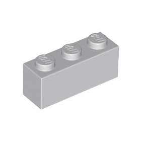 Light Bluish Gray Brick 1 x 3