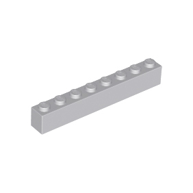 Light Bluish Gray Brick 1 x 8