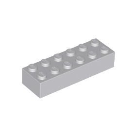 Light Bluish Gray Brick 2 x 6