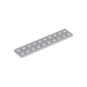 Light Bluish Gray Plate 2 x 10