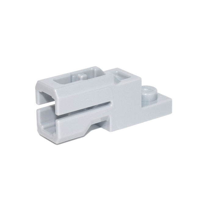 Light Bluish Gray Projectile Launcher, 1 x 2 Mini Blaster / Tile Shooter