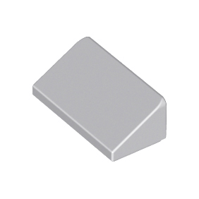 Light Bluish Gray Slope 30 1 x 2 x 2/3
