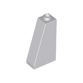 Light Bluish Gray Slope 75 2 x 1 x 3 - Hollow Stud