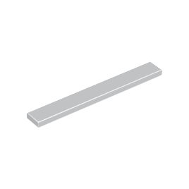 Light Bluish Gray Tile 1 x 8