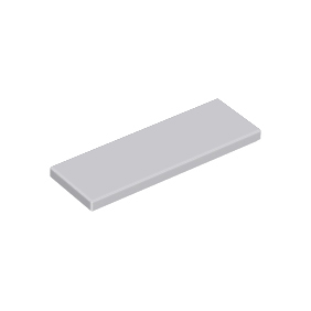 Light Bluish Gray Tile 2 x 6