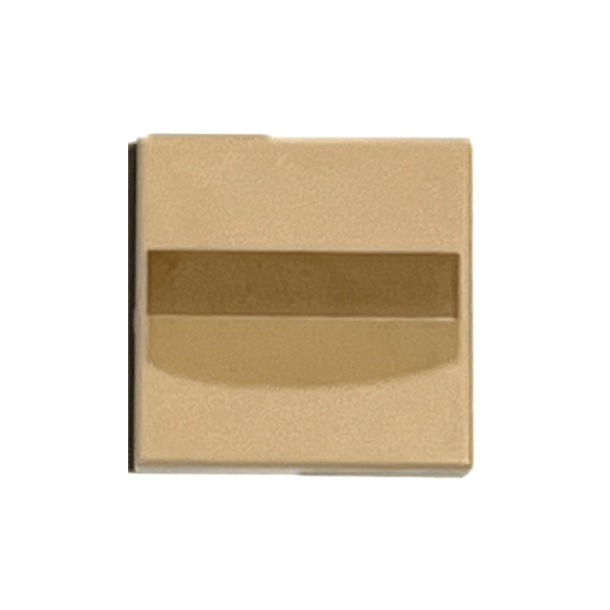 Light Nougat Tile 2 x 2 with Medium Nougat Rectangle and Medium Tan Curved Stripe Pattern Mona Lisa Lips