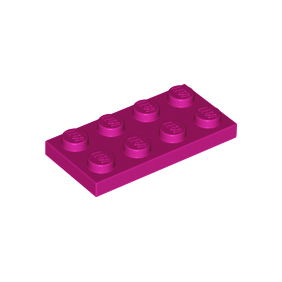 Magenta Plate 2 x 4