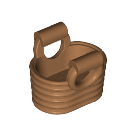 Medium Nougat Minifigure, Utensil Basket - Flexible Rubber