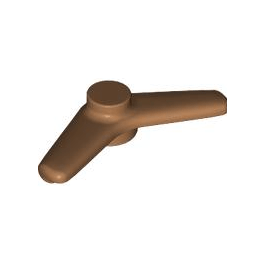 Medium Nougat Minifigure, Utensil Boomerang