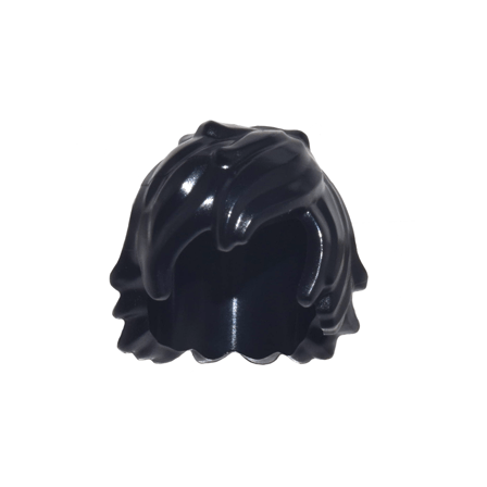 Minifigure, Hair Tousled with Long Bangs