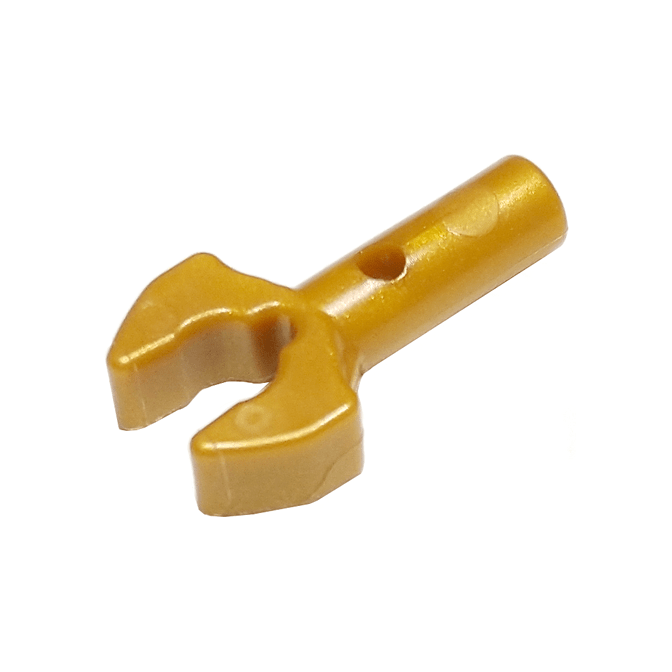 Pearl Gold Bar 1L with Clip Mechanical Claw - Cut Edges and Hole on Side
