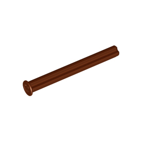 Reddish Brown Technic, Axle 5L with Stop