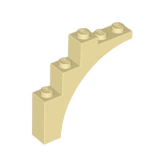 Tan Arch 1 x 5 x 4 - Continuous Bow
