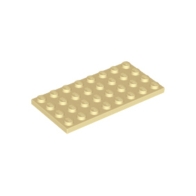 Tan Plate 4 x 8
