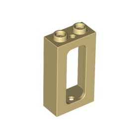 Tan Window 1 x 2 x 3 Train