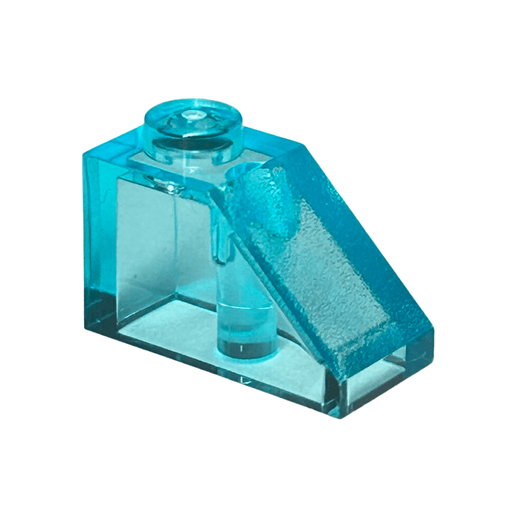 Trans-Light Blue Slope 45 2 x 1
