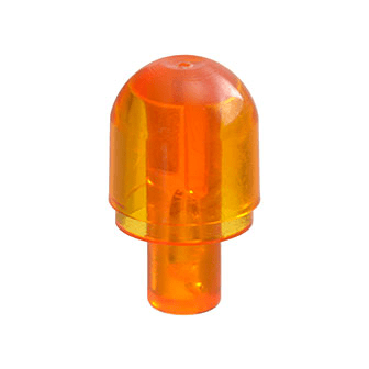 Trans-Orange Bar with Light Bulb Cover Bionicle Barraki Eye