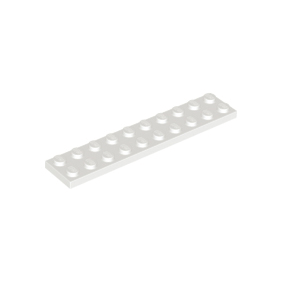 White Plate 2 x 10