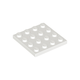 White Plate 4 x 4