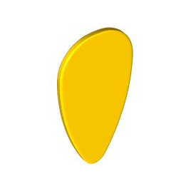 Yellow Minifigure, Shield Oval