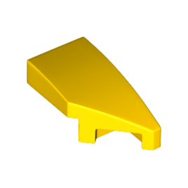 Yellow Wedge 2 x 1 x 2/3 Right