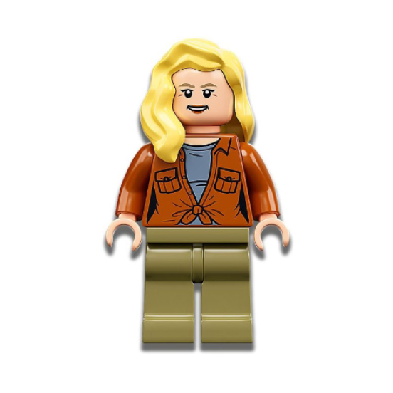 jw082 Dr. Ellie Sattler - Dark Orange Shirt