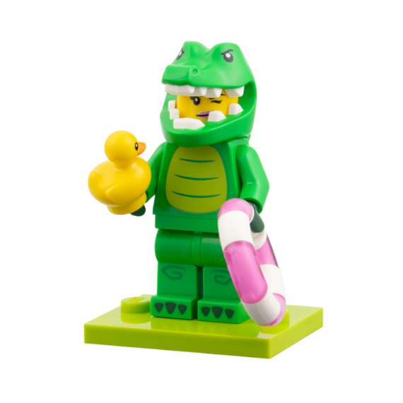 col28-8 Crocodile Costume Fan