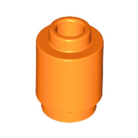 Orange Brick, Round 1 x 1