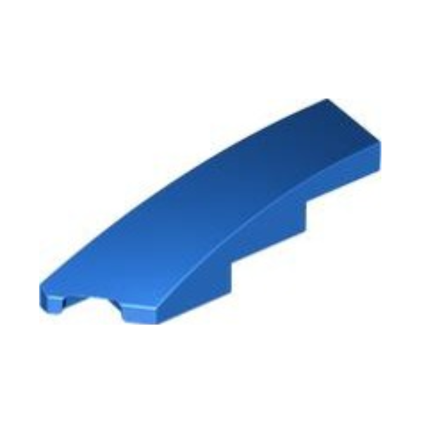 Blue Wedge 4 x 1 Left