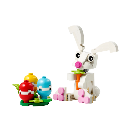 30668 Easter Bunny with Colorful Eggs polybag