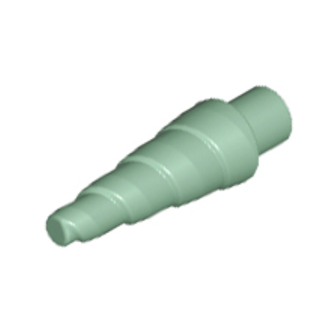 Sand Green Horn, Unicorn / Spiral