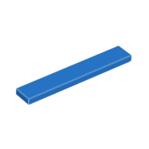 Blue Tile 1 x 6