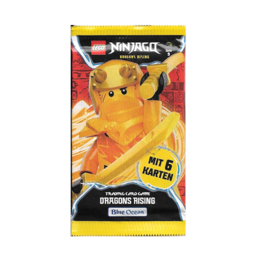 njo09depack NINJAGO Trading Card Game German Series 9 - Booster Pack with 6 Cards