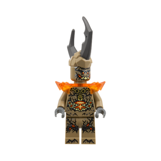 njo1030 Earth Monster - Horns