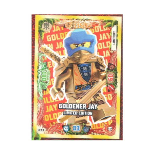 NINJAGO Trading Card Game (German) Series 6 - # LE13 Goldener Jay Limited Edition