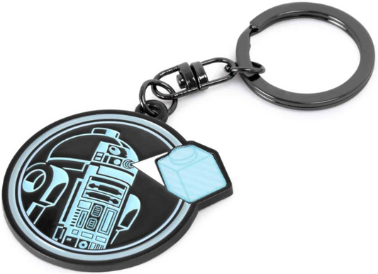 25 Years of LEGO Star Wars (R2-D2 Logo) Key Chain (Metal)