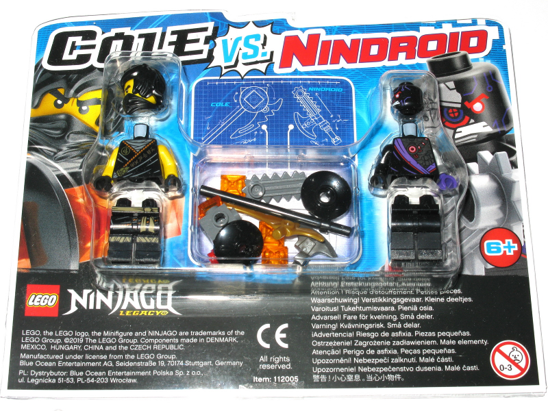 112005 Cole vs. Nindroid blister pack