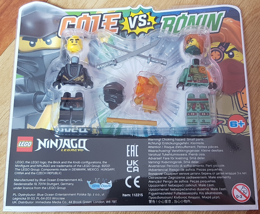 112215 Cole vs. Ronin blister pack