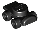 Black Minifigure Footgear Roller Skate