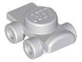 Light Bluish Gray Minifigure Footgear Roller Skate