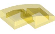 Trans-Yellow Slope, Curved 2 x 1 x 2/3